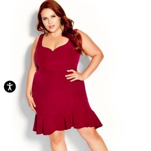 City Chic Sweetheart Dress